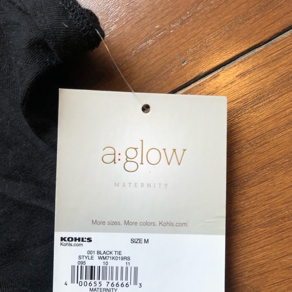 Two Aglow size medium maternity shirts - Picture 2 of 4